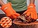 Cooking Gloves By 2But: 3 Pairs Of Heat And Cut Resistant Cooking Gloves – Insulated Silicone Oven And Grill Mitts For Finger, Hand And Wrist Protection – Washable Puncture Proof Kitchen Gloves