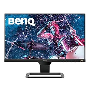 BenQ EW2480 24-Inch 1080p Eye-Care IPS LED Monitor, HDRi, HDMI, Speakers, Black