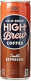 High Brew Coffee Cold-Brew Double Espresso, 8 oz