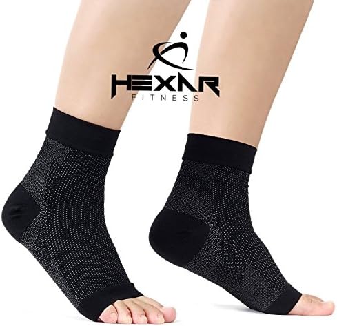 Plantar Fasciitis Socks Foot Care Compression Sock Sleeve with Arch &amp; Ankle Support and Heel Hugger Increases Circulation, Eases Swelling &amp; Acts Like a Brace to Relieve Pain (L/XL) 1 Pair