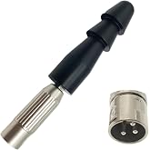 3XLR Connector Accessories Vac-U-Lock Adapter Male Connector for Reciprocating Saw Adapter Motion Machinery Machine etc.