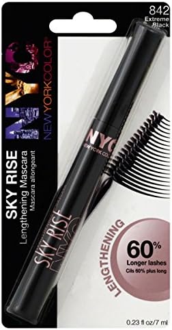NYC New York Color Sky Rise Lengthening Mascara Extreme Black 842