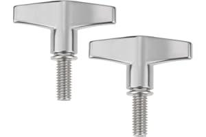 LT Easiyl 2Pcs M6x15mm Cymbal Stand Wing Nuts Screw Zinc Alloy for Drummer