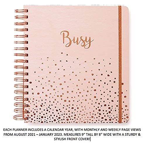 20212023 Busy, 18 Month Large Daily Planners/Calendars Votum Planners