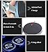 ATlife LED Car Logo Cup Holder Pad Waterproof Bottle Drinks Coaster Built-in Light 7 Colors Changing USB Charging Mat Auto LED Cup Mat Car Atmosphere Lamp 2PCS (for NIS-san)