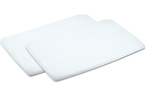 Maxi-Cosi Swift/Calao Bassinet Mode Fitted Sheets – 2-Pack, 100% Cotton, Soft and Breathable, Durable, Perfect Fit for Playar