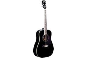 Oscar Schmidt OG2B-A Dreadnought Acoustic Guitar. Black