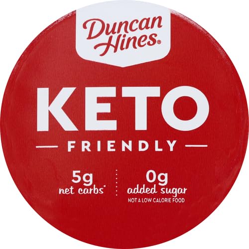 DUNCAN HINES KETO FRIENDLY DOUBLE CHOCOLATE CAKE MIX CUP, ZERO ADDED SUGAR, GLUTEN FREE, 2.1 OZ.