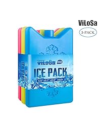 ViLoSa   Bolsa de hielo para el almuerzo, reutiliz