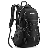 Gonex Updated 35L Hiking Backpack, Water Repellent Camping Outdoor Trekking Daypack, Backpack Cover Included