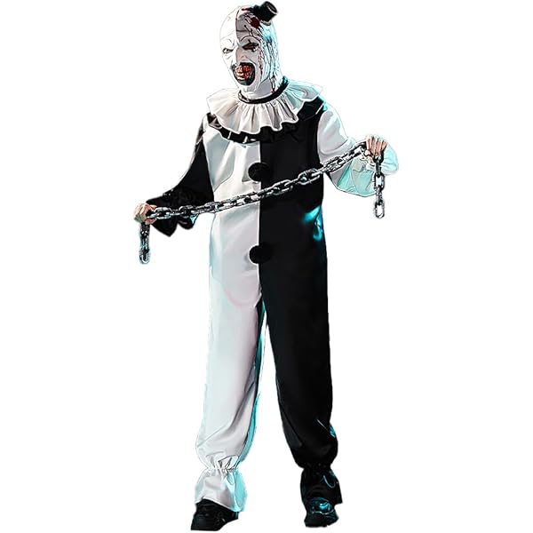 W WIDMANN MILANO Party Fashion - Kinderkostuum Evil Clown, Joker, Psycho, Killer, Halloween