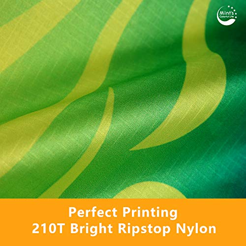 Mint's Colorful Life Devil Fish Kites for Kids Adults，Easy to Fly Delta Kite Single Line Large, Kite Handle Include (Green) - Thumbnail 2