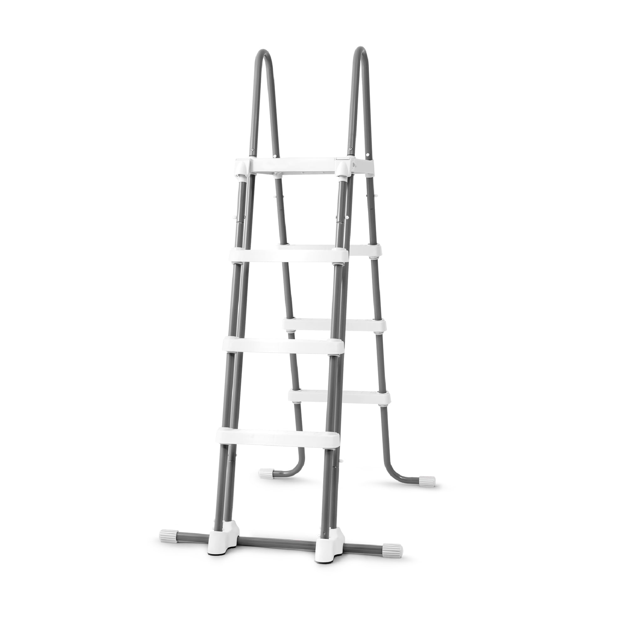 Photo 1 of Intex 28076E Deluxe Pool Ladder with Removable Steps for Intex Pools with Wall Height of 48 Inch