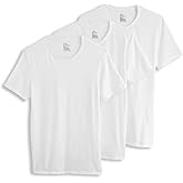 Jockey Men's Undershirt Cotton Stretch Crew Neck Undershirt - 3 Pack