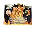 Hot Feet Men's 2 Pack Heavy Thermal Sock,Heather Grey and Black,Mens Size 10-13 Shoe Size 6-16