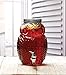 Circleware Sun Tea Mason Jar Beverage Dispenser with Lid, Fun Party Entertainment Home and Kitchen Glassware Drink Water Pitcher for Juice, Beer, Kombucha & Cold Drinks, 1.1 Gallon, Owl Design