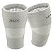MAVA Knee Support for Women and Men: Reflexology Knee Brace, Joint Pain Relief, Arthritis & Recovery. Non-Slip Design and Enhanced Circulation (Grey, X-Large)