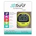 3DTriFit 3D Pedometer Activity Tracker | Best Pedometer for Walking with 7-Day Memory & Pause for Men & Women. Fitness Tracker Accurately Tracks Steps, Calories Burned, Distance & Speed (Lime)
