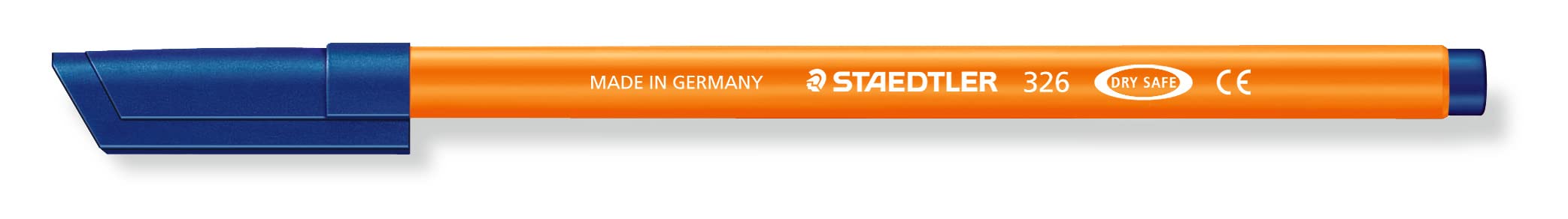 Staedtler Noris Club 326–4 tip Approx. 1.0 mm, Washes Out, Pack of 10 in Cardboard Box, Orange