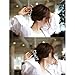 Women Elegant Butterfly Diamond Hair Clip Claw Big Large Hair Accessories Side-knotted Clip