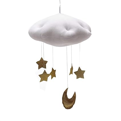 Amazon Com Baby Nursery Ceiling Mobile Baby Crib Mobile Clouds