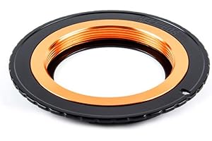 AIToWisely M42-EOS Lens Mount Adapter Ring, M42 42mm Screw Mount Lens to EF/EF-S Mount Camera for Canon EOS 90D 80D 77D 70D 6