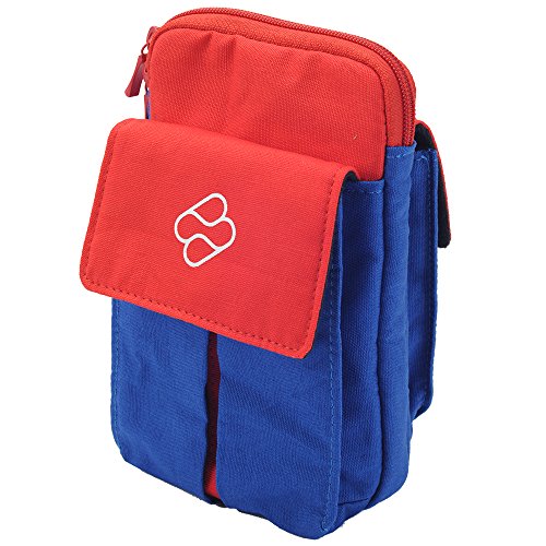 FR·TEC - Bolsa De Transporte, Color Azul Y Rojo - Nintendo... en promo sur Amazon