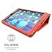 Snugg iPad Air & New iPad 9.7 inch 2017 Case - Smart Cover Case with Kick Stand & (Orange Leather) for the Apple iPad Air 1 (2013)