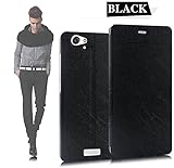 IVSO Blu Studio Energy Case - Ultra-Thin-Rain Style High Quality Case-will only fit Blu Studio Energy Smartphone (Black)