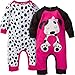Gerber Baby Girls' 2 Pack Coveralls