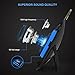AOMAIS Ball Bluetooth Speakers,Wireless Portable Bluetooth 4.2,15W Superior Sound with DSP,Stereo Pairing for Surround Sound,Waterproof Rating IPX7,for Sports,Travel,Shower,Beach,Party(Blue)