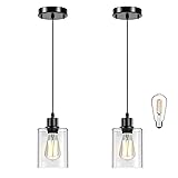 Pendant Light Kitchen Island Lighting 2 Pcs, with
