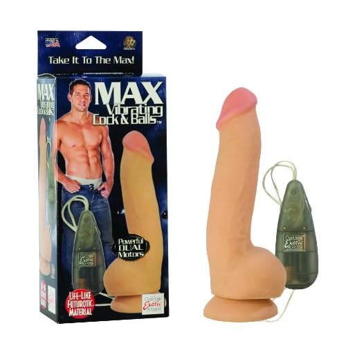 California Exotics Max Vibrating Cock & Balls image