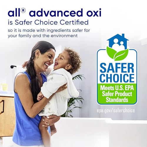all free clear Advanced OXI Laundry Detergent, 80.1oz, 90 Loads, Stainfighting, Unscented photo 12