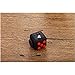CHIRISEN Fidget Toy Relieves Stress And Anxiety for Children and Adults Anxiety Attention Toy (Black Red)