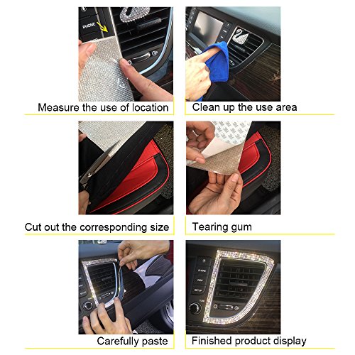 6 YGMONER+9000pcs+Crystal+Rhinestone+Decoration