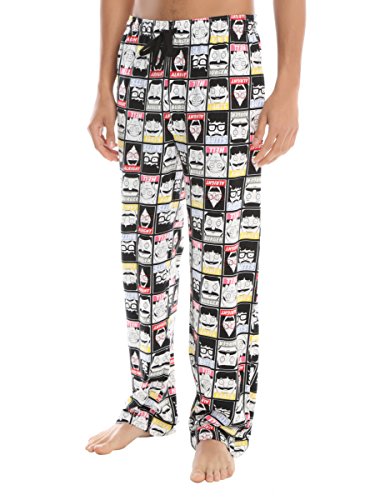 Bob's Burgers Family Faces Guys Pajama Pants