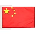 China Flag 18'' x 12'' cords - Chinese SMALL flags 30 x 45cm - Banner 18x12 in - AZ FLAG