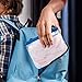 Reusable Storage Bags (EXTRA THICK Set of 6) + Bonus Stainless Steel Straws - Plastic Free Ziplock Food Baggies - Perfect Size for Snack, Sandwich, Kids Lunch - Zipper Lock Top Bag - Freezer, BPA Safe