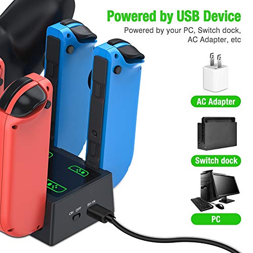 5 Charging+Nintendo+ESYWEN+Controller+Station