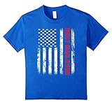Men's Best Dad Ever American Flag Tshirt For Fathers Day