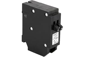 Schneider Electric - Square D, CHOMT Homeline, Tandem Circuit Breaker, 1 x 1 Pole at 15A, 1 x 1 Pole at 20A, 120/240V AC, 10k