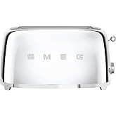 Smeg 4-Slice Toaster-Chrome