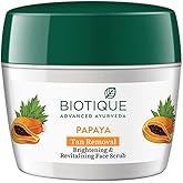 Biotique Papaya Revitalizing Tan Removal Scrub 235gm I All Skin Type