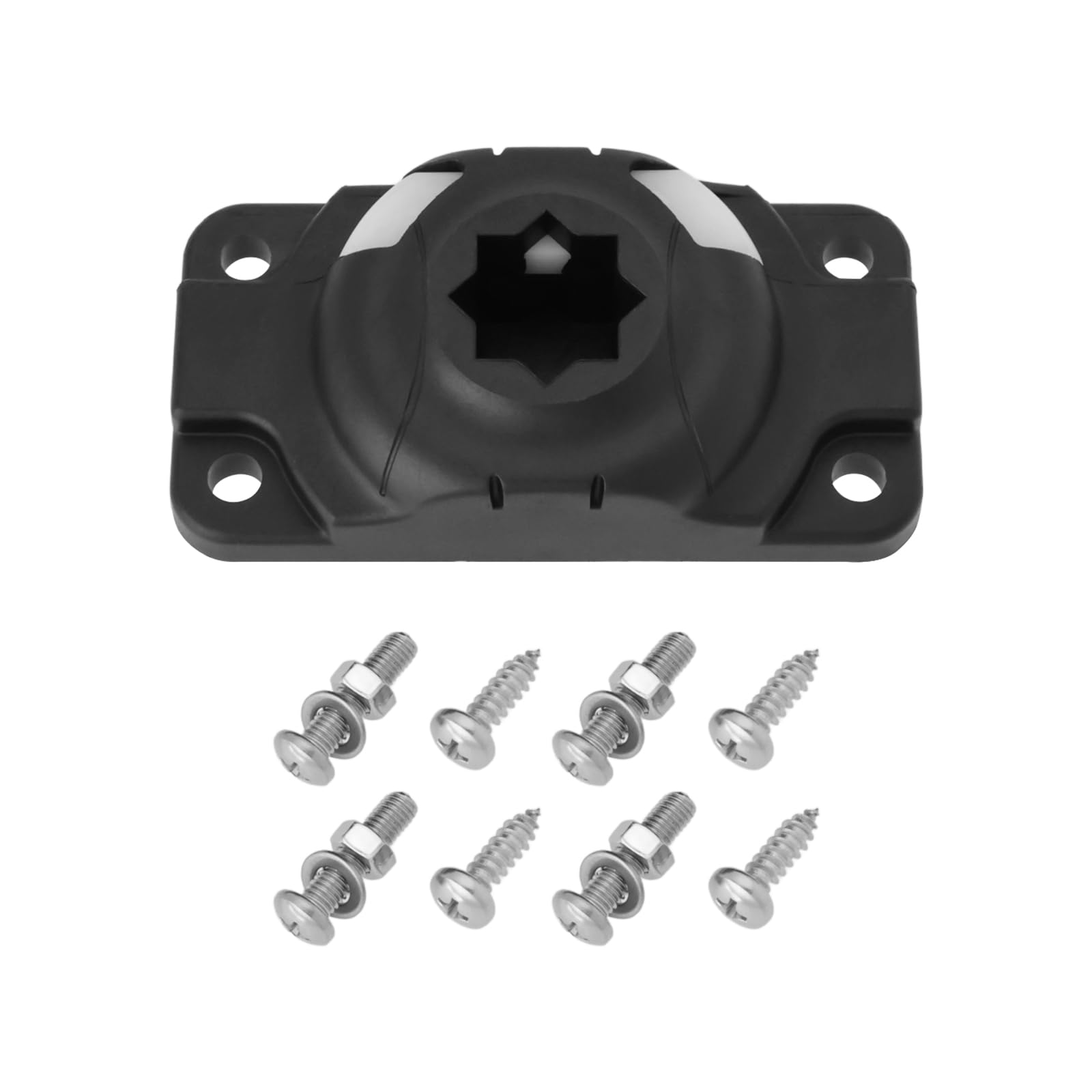 SG Store Kayak Stand Compatible with Scotty Compatible with RAM Compatible with Fish-On and Compatible with Railblaza Mounts Grooves 03-4046-11 with Screw10x5.2cm