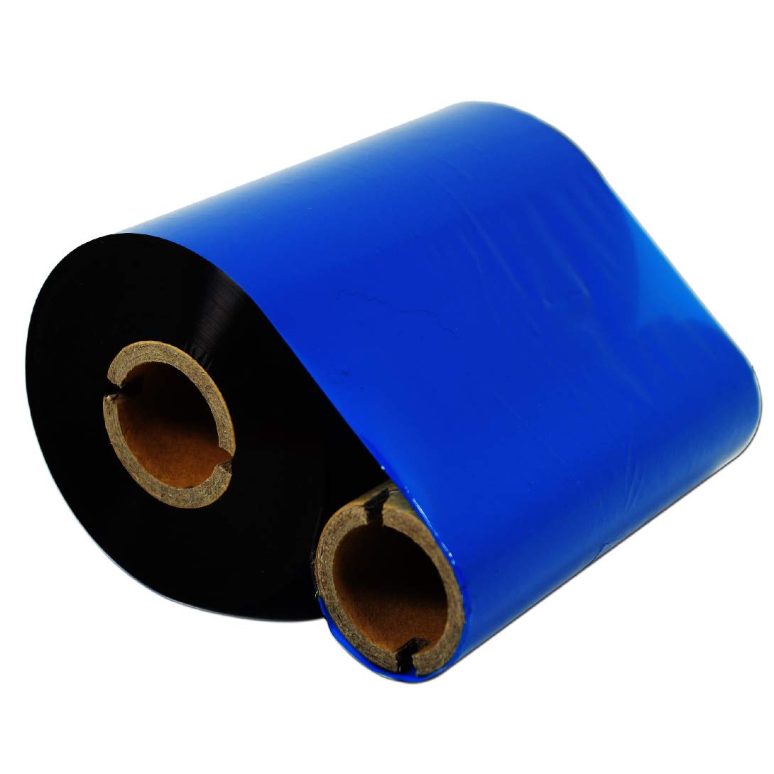 Photo 1 of DEFMATE 4.33" x1476' (110mmx450m) Thermal Transfer Ribbon Ink Outside Wax Ribbons Resin Enhanced Wax for Zebra GK420D SM4 ZT410 GC420t GK420t GX420t GX430t Tec Datamax Intermec Citizen Printer