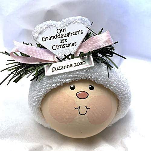 granddaughter's first christmas ornament