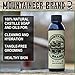 Mountaineer Brand Beard Wash For Men | 100% Natural Beard Shampoo | Thick Cleaning Softening Lather | Grooming Treatment with Orange, Grapefruit, Clove Essential Oils | Citrus & Spice Scent 8oz