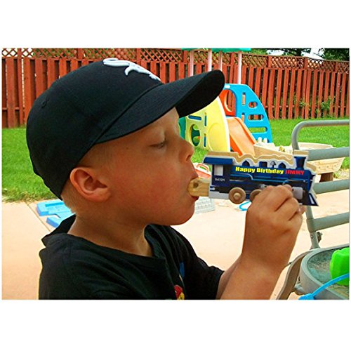 Personalized Wooden Train Whistle