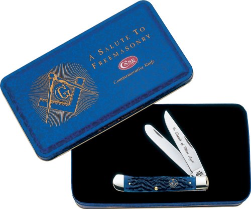 Case masonic trapper pocket knife
